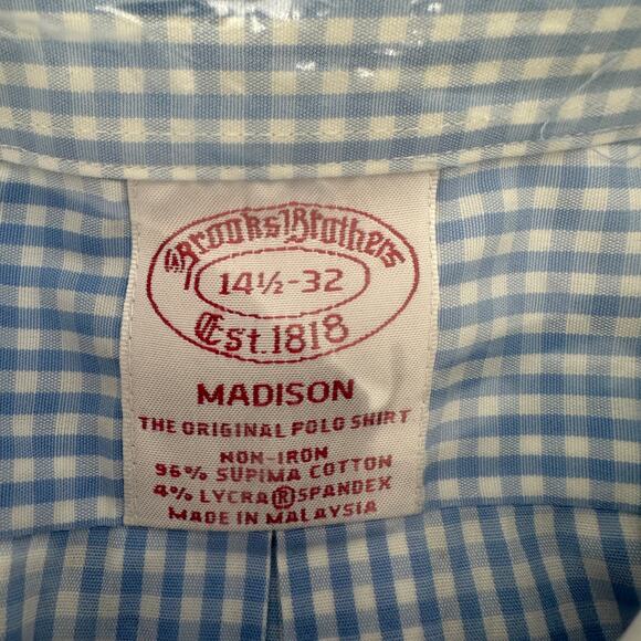 Brooks Brothers Madison Button Down Dress Shirt 14.5-32 - Picture 5 of 5
